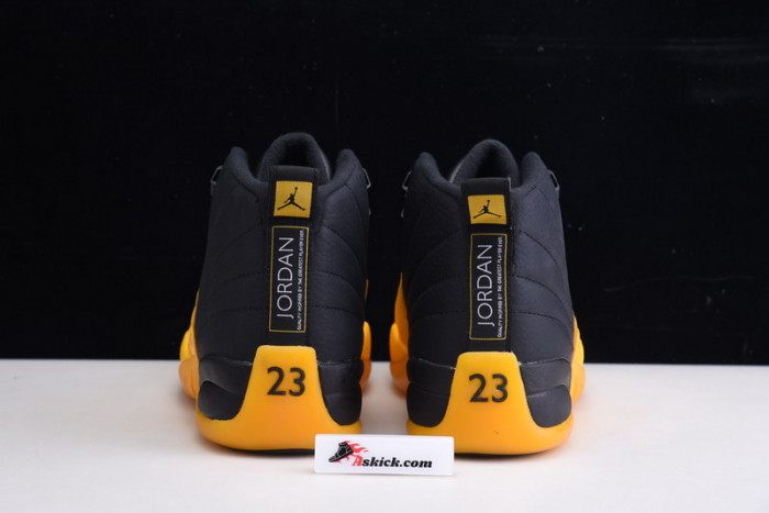air jordan 12 retro black university gold 130690-070