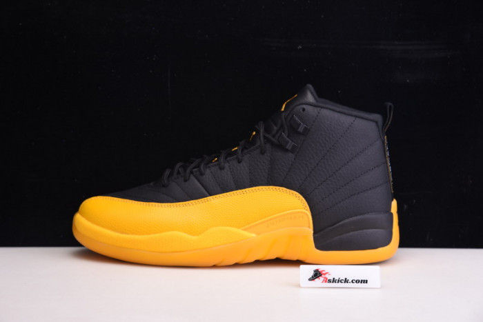 air jordan 12 retro black university gold 130690-070