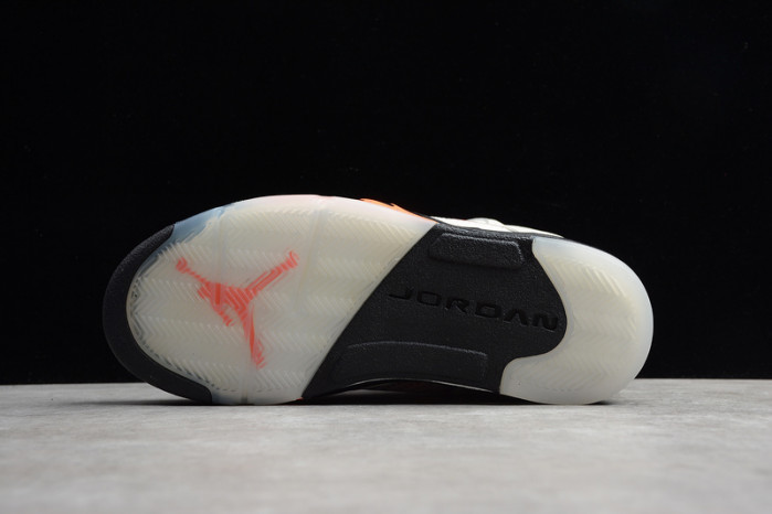 air jordan 5 retro "orange peel" 136027-148