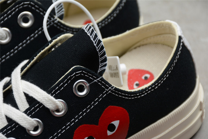 converse chuck taylor all-star 70s ox comme des garcons play black 150206c