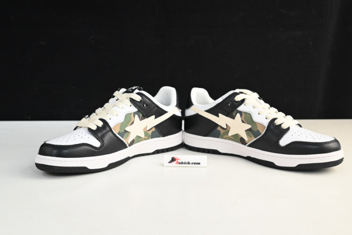 a bathing ape bape sk8 sta black 1h20-191-033