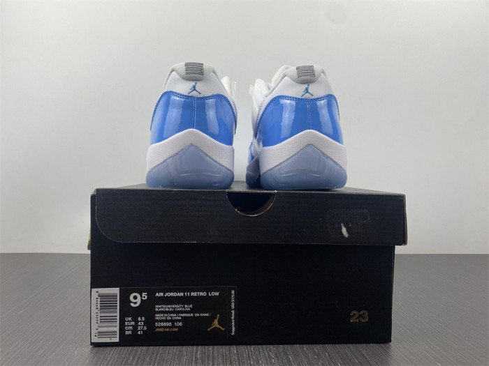 air jordan 11 retro low university blue (2017) 528895-106