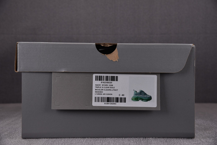 balen triple s clear sole green (w) 544351 w2ga1 4500