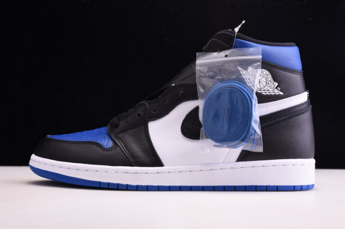 air jordan 1 retro high black game royal 555088-041‎