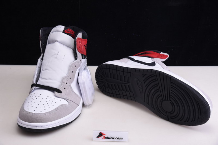 air jordan 1 retro high light smoke grey 555088-126