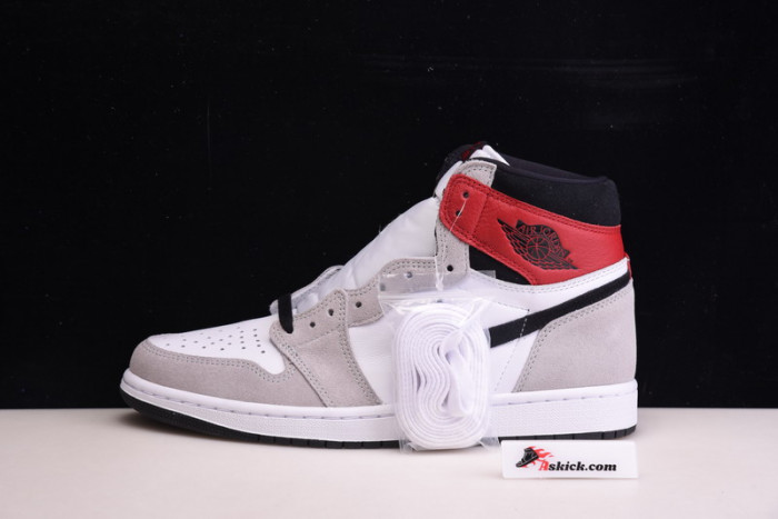 air jordan 1 retro high light smoke grey 555088-126