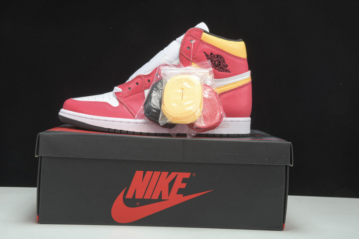 air jordan 1 retro high og light fusion red 555088-603
