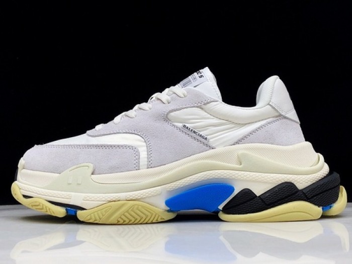 balen triple s white suede 500597 w0971 9000