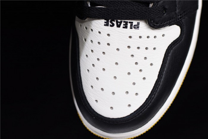 air jordan 1 retro high "not for resale" varsity maize 861428-107