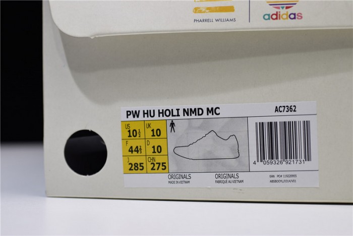 a*d*das human race nmd pharrell holi festival (pink glow) ac7362