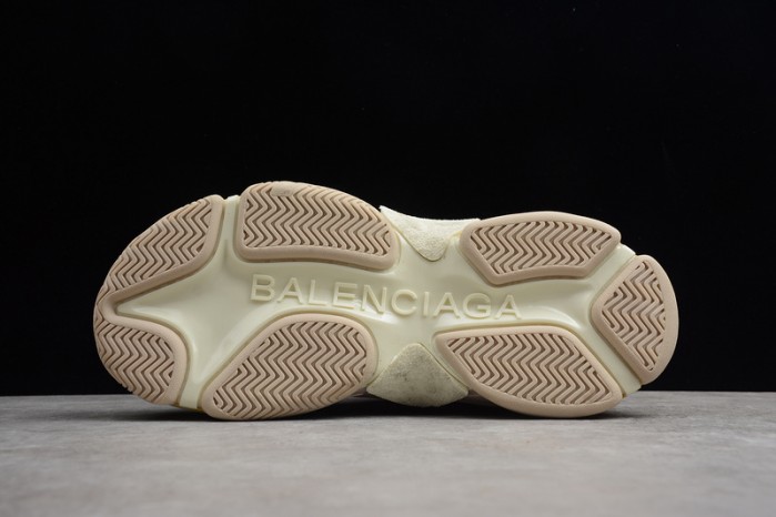 balen triple s w06e1-1000 beige/green-yellow