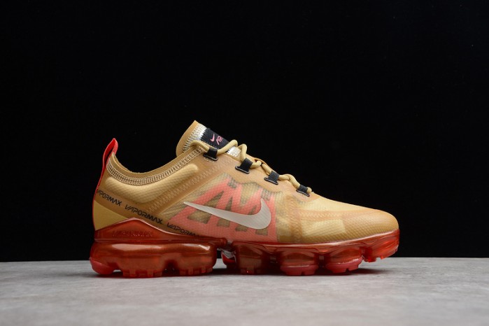 nike air vapormax 2019 crimson gold ar6631-701