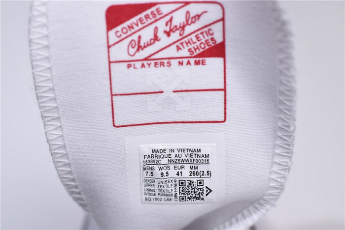 of x converse chuck 70 hi - 163862c