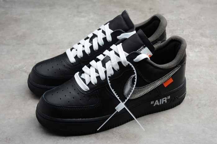 of x moma x nike air force 1 07 low black av5210-001