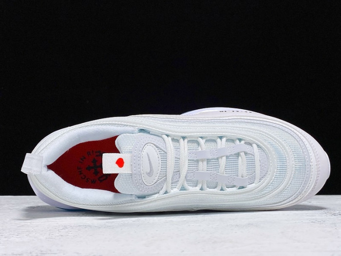 nike air max 97 mschf x inri jesus shoes 921826-101jsus