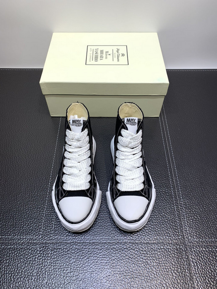 Ma*s*n mihara yasuhiro high top canvas sneakers