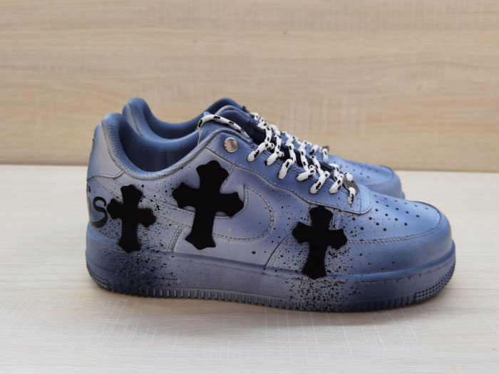 Ch*0me He**ts x nike air force 1 low