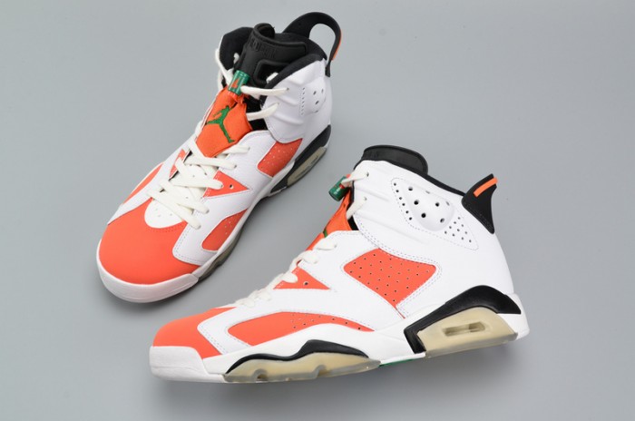 air jordan 6 retro nrg g8rd "gatorade" orange mens 384664-145