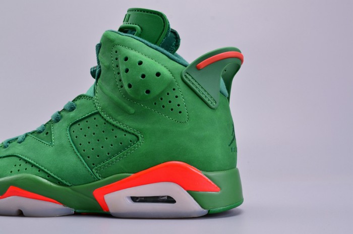 air jordan 6 retro nrg g8rd "gatorade" pine green mens aj5986-335