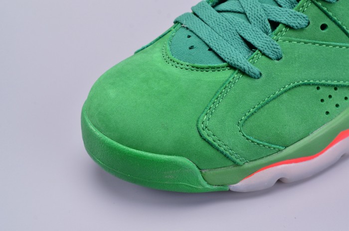 air jordan 6 retro nrg g8rd "gatorade" pine green mens aj5986-335