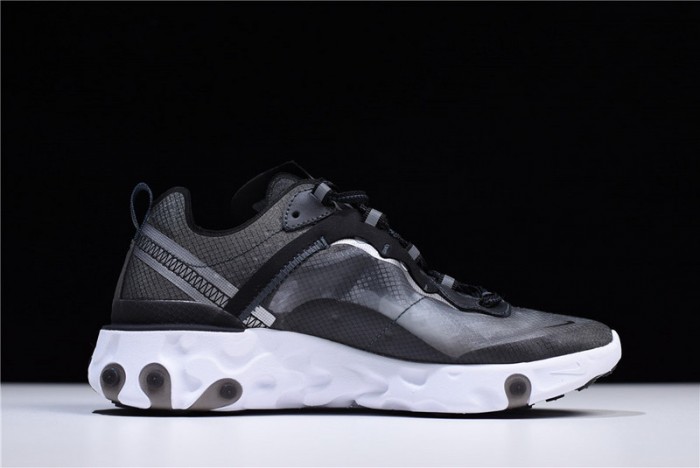 nike react element 87 black white | aq1090-001