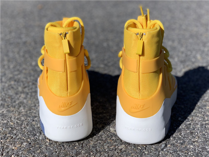 nike air fear of god 1 yellow ar4237-700