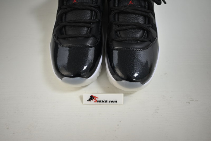 air jordan 11 low “72-10” av2187-001