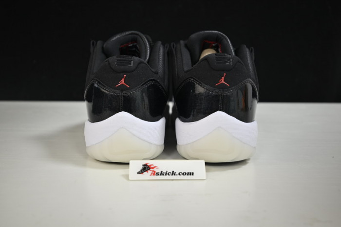 air jordan 11 low “72-10” av2187-001