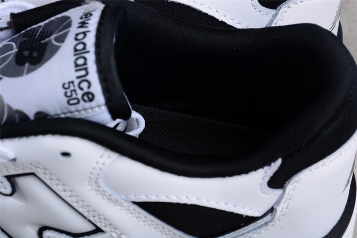 new balance 550 white black bb550ha1