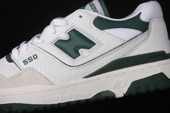 new balance 550 white green bb550wt1