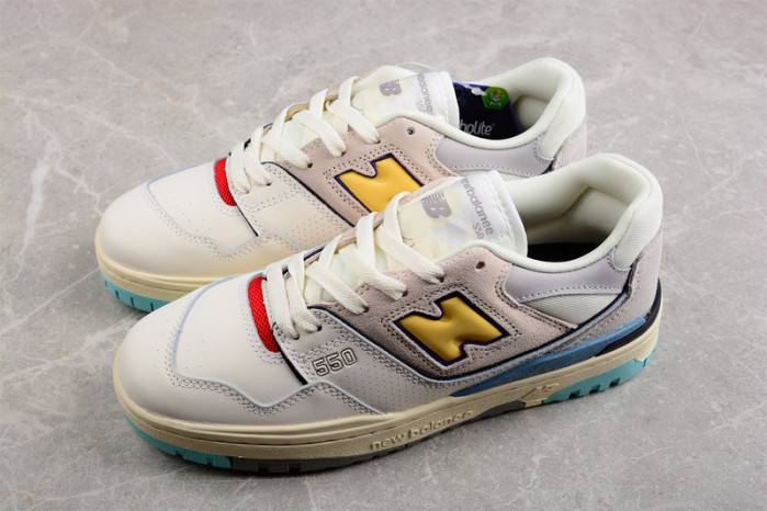 new balance 550 sea salt yellow bb550ssc