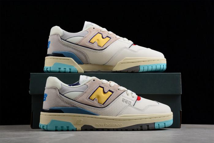 new balance 550 sea salt yellow bb550ssc