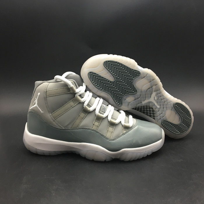 air jordan 11 retro ''cool grey 2010'' - 378037-001