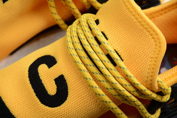 a*d*das nmd hu pharrell human race yellow bb0619