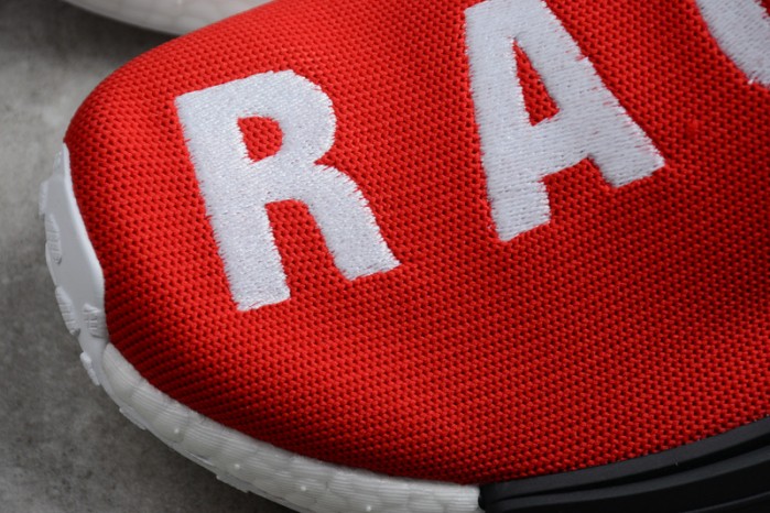 a*d*das nmd hu pharrell human race scarlet bb0616