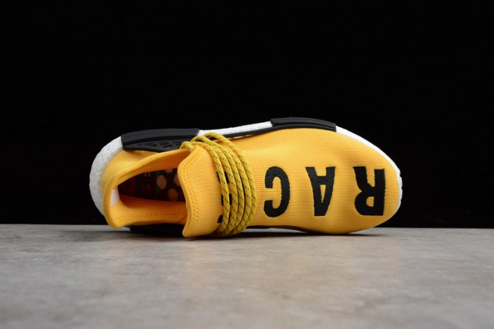 a*d*das nmd hu pharrell human race yellow bb0619