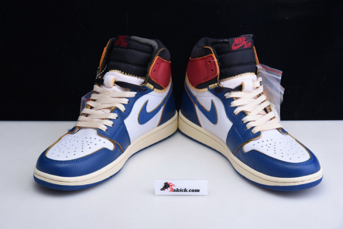 air jordan 1 retro high union los angeles blue toe bv1300-146