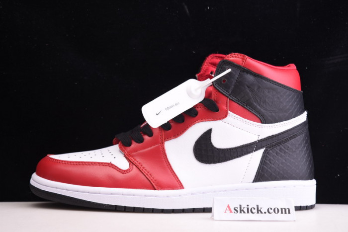 air jordan 1 retro high satin snake chicago cd0461-601