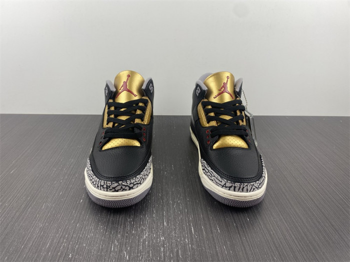 air jordan 3 wmns “black gold” ck9246-067