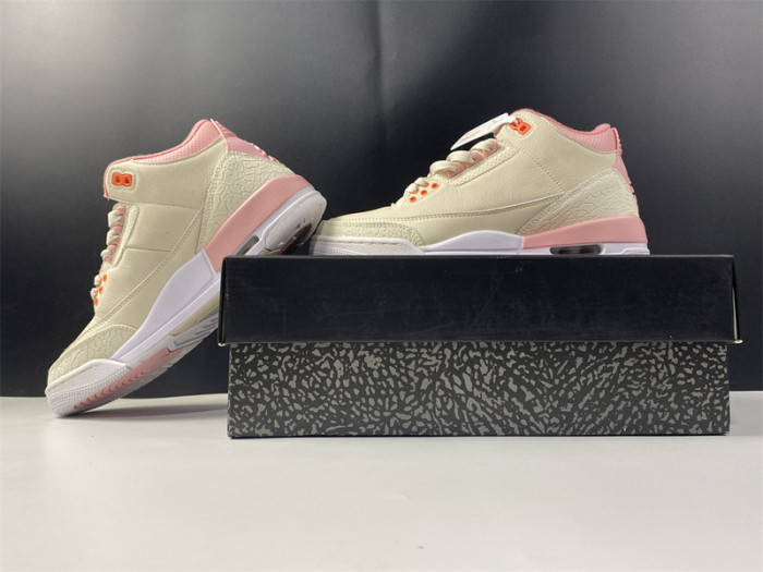 air jordan 3 retro sail rust pink (w) ck9246-116