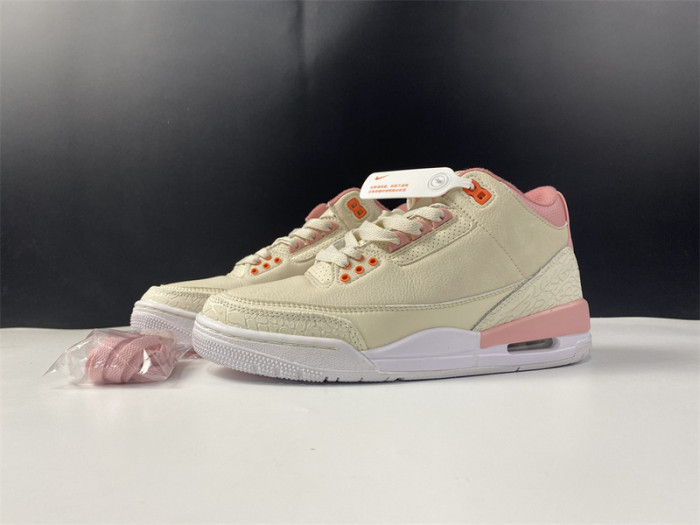 air jordan 3 retro sail rust pink (w) ck9246-116