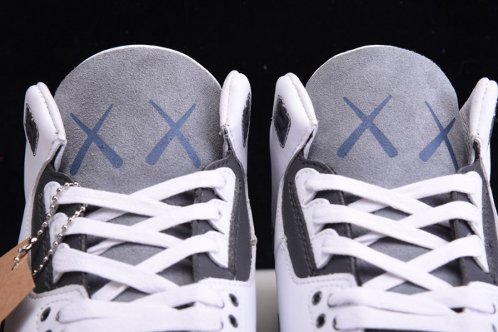 nike air jordan 3 kaws companion grey