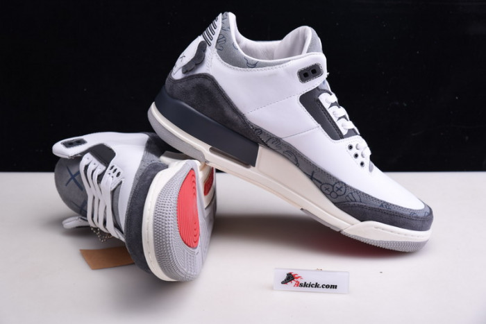 nike air jordan 3 kaws companion grey