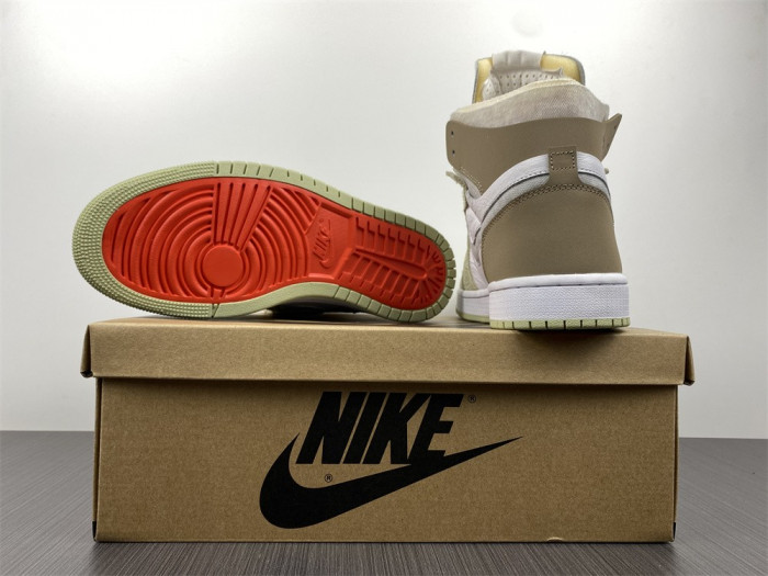 air jordan 1 high zoom air cmft olive aura (w) ct0979-102