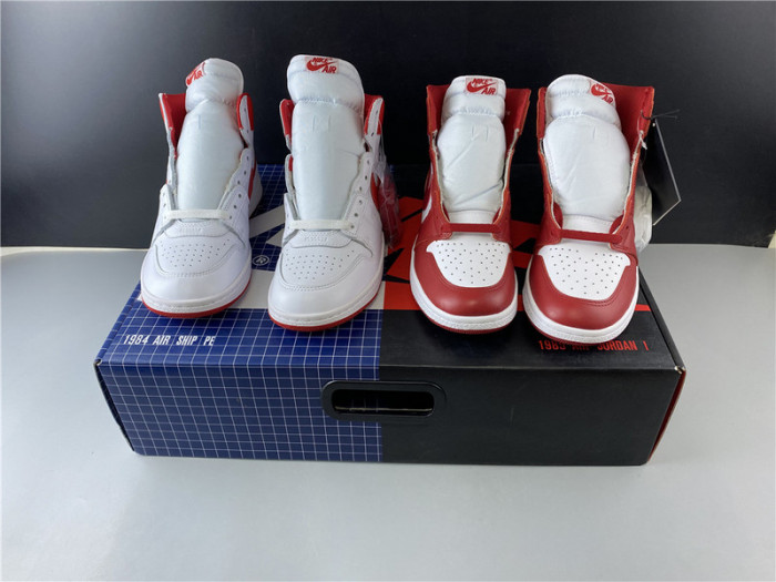 air jordan 1 new beginnings pack retro high 1 & nike air ship ct6252-900