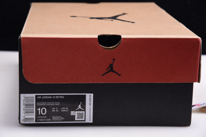 air jordan 12 retro black dark concord ct8013-005