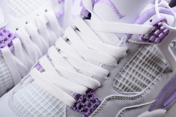air jordan 4 gs white/purple ct8517-115