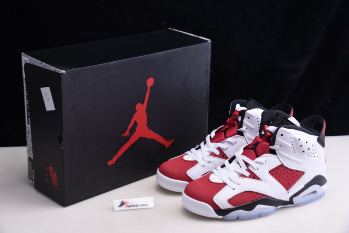 air jordan 6 retro carmine (2021) ct8529-106