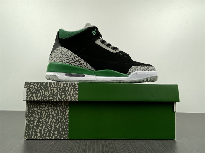air jordan 3 retro pine green ct8532-030