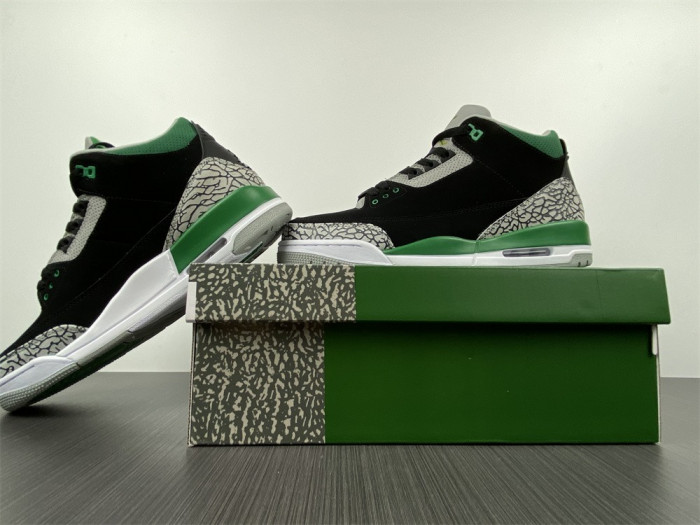 air jordan 3 retro pine green ct8532-030